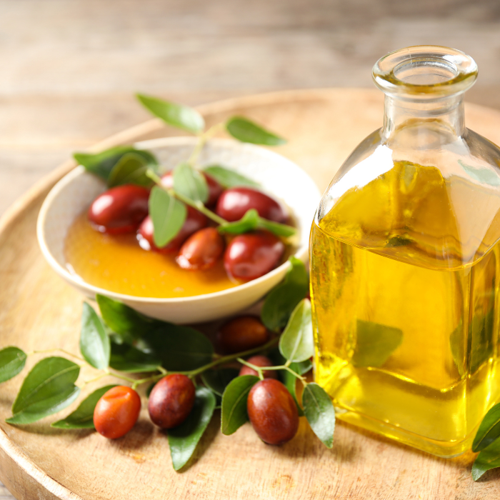 Jojoba oil, organic, cold pressed