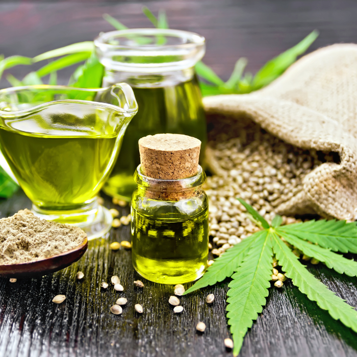 Hemp seed oil, virgin, organic