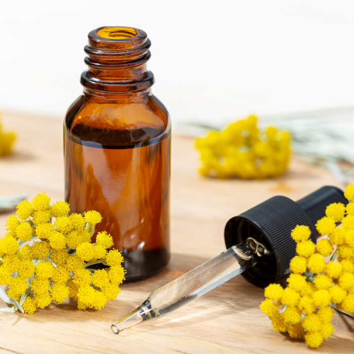 Organic helichrysum oil