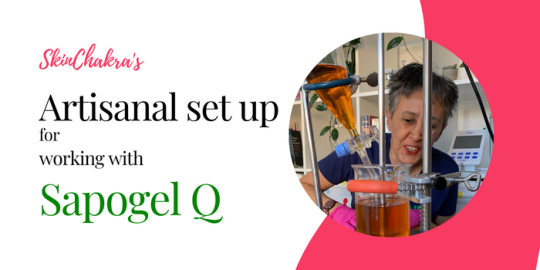 How to work with Sapogel Q in an artisanal lab