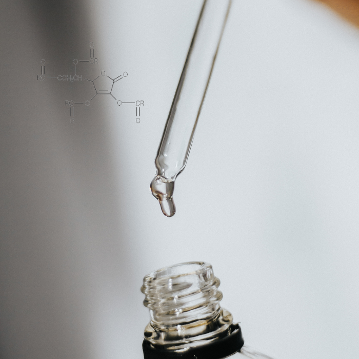 Liquid Vit C, ascorbyl tetra isopalmitate